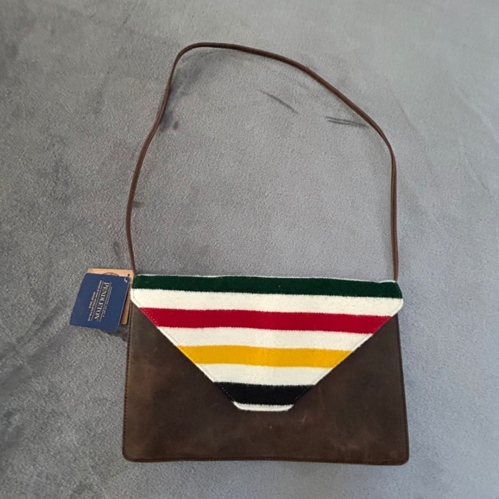 Pendleton National Park Centennial Glacier Park Envelope Folio Leather NWT